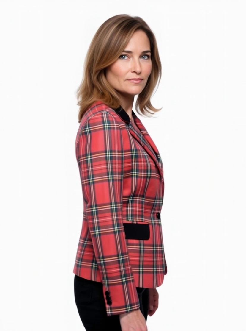 Womens Tartan Blazer - Royal Stewart