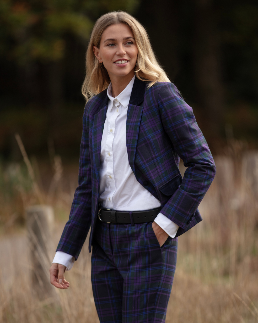 Womens Tartan Blazer Spirit of Scotland