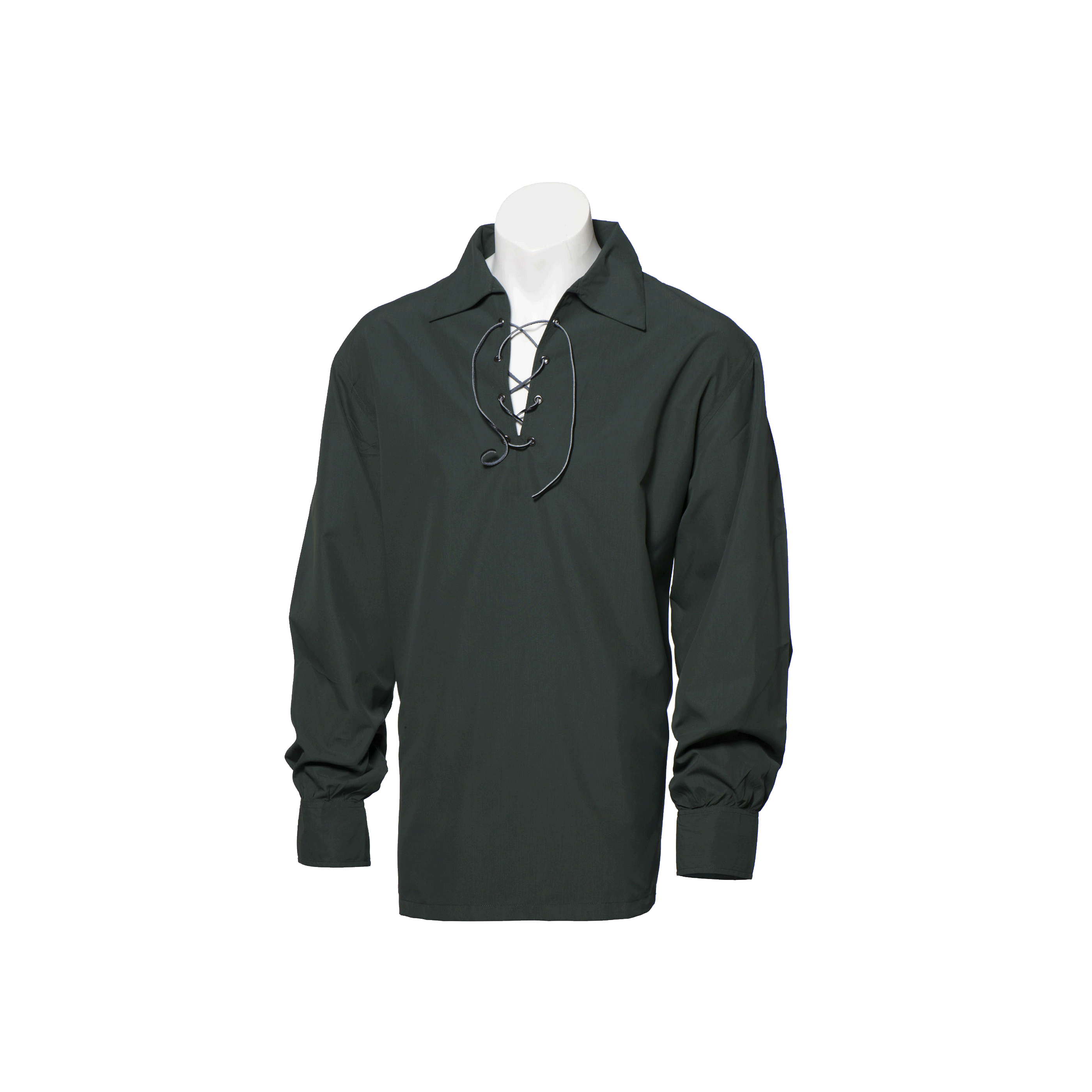 Men Highlander Ghillie Shirt - Black