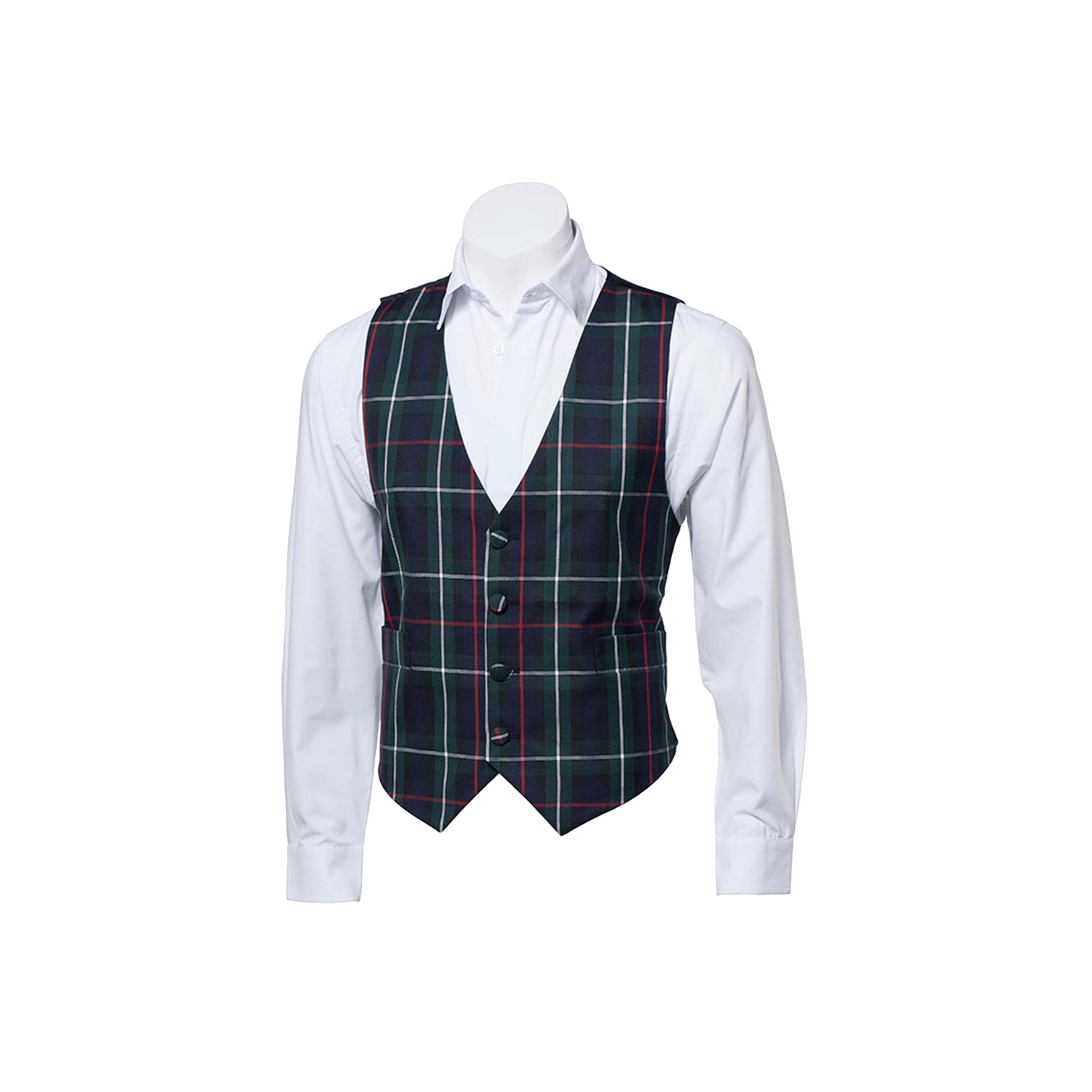 Mens tartan waistcoat best sale