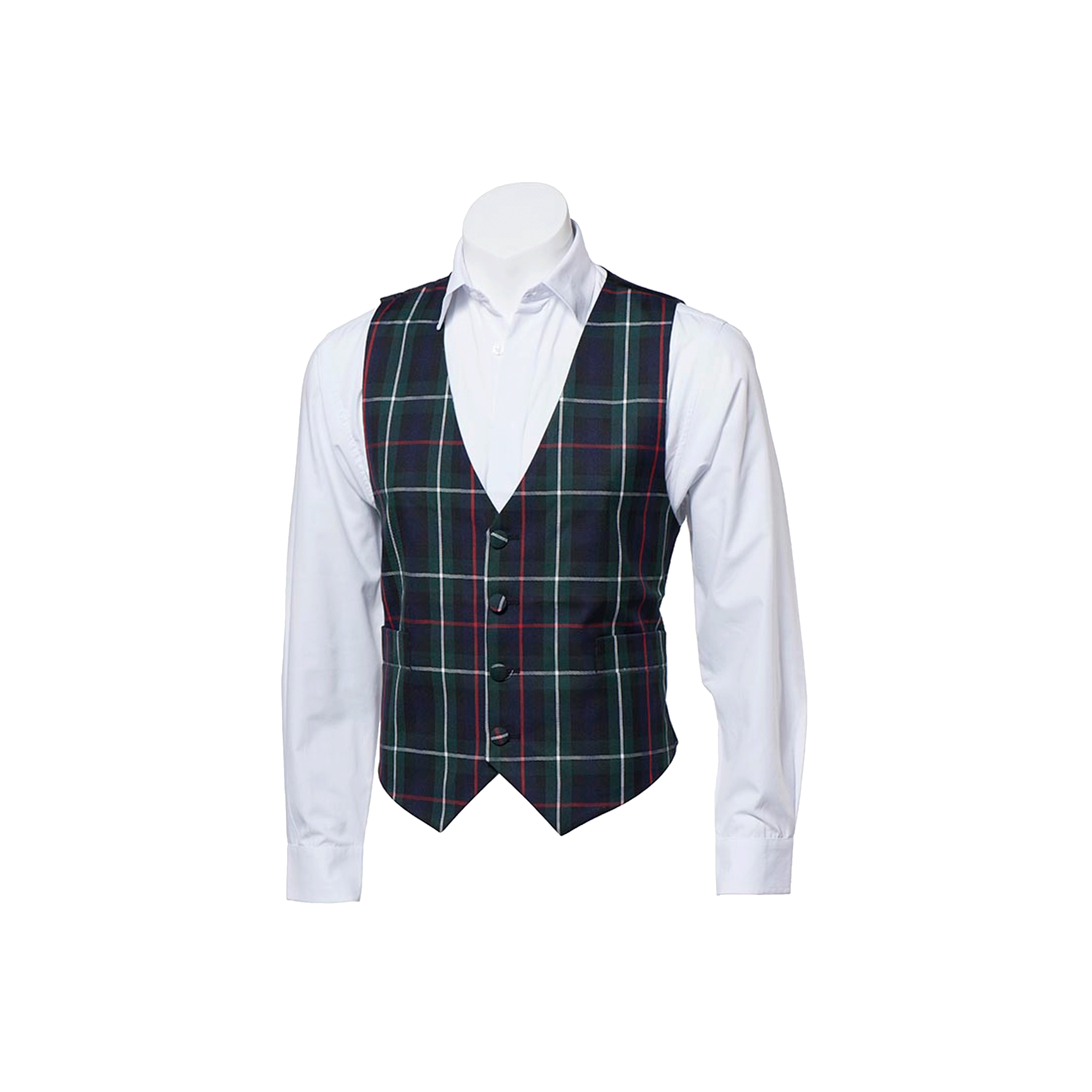 Mens Tartan Waistcoat – Mackenzie