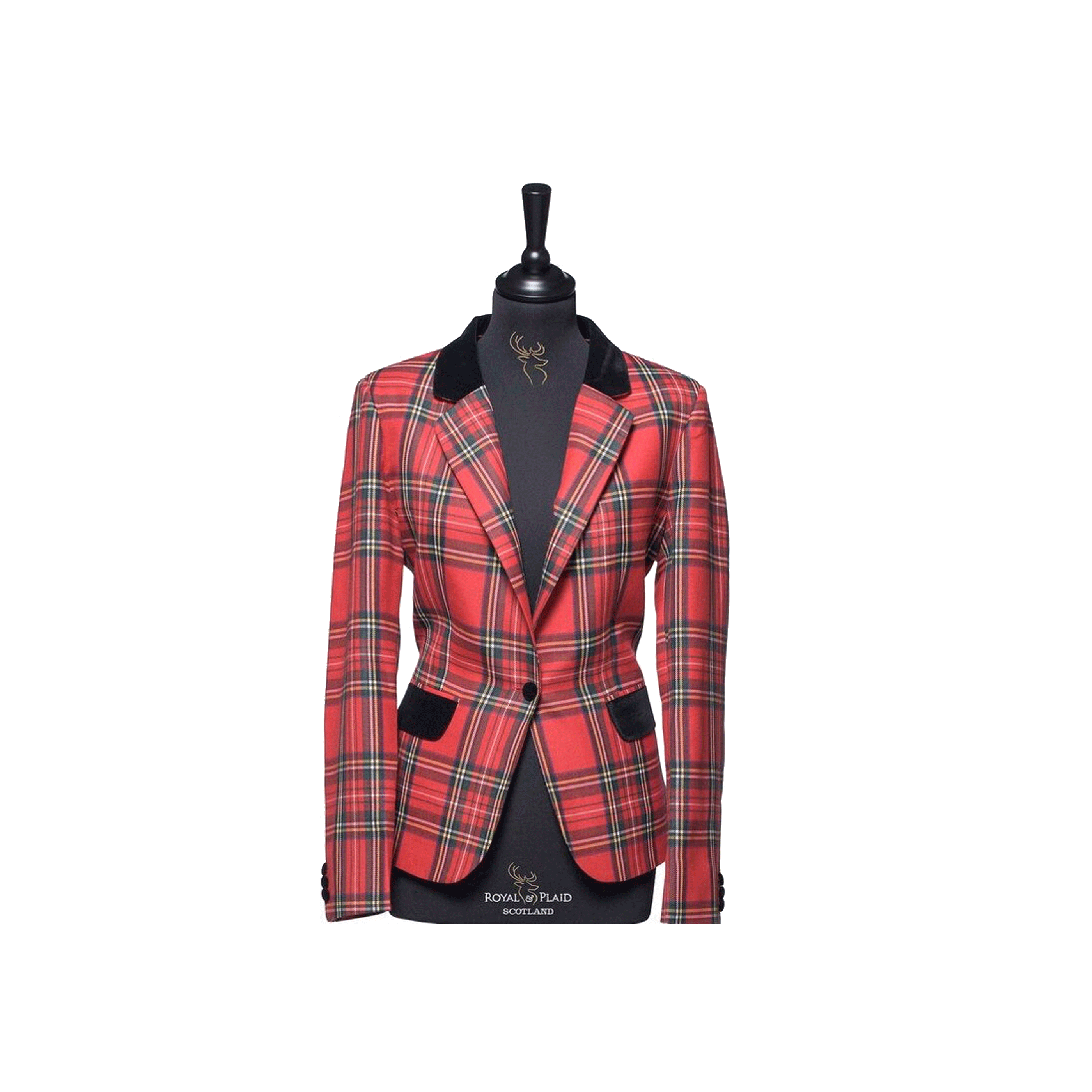 Womens Tartan Blazer - Royal Stewart