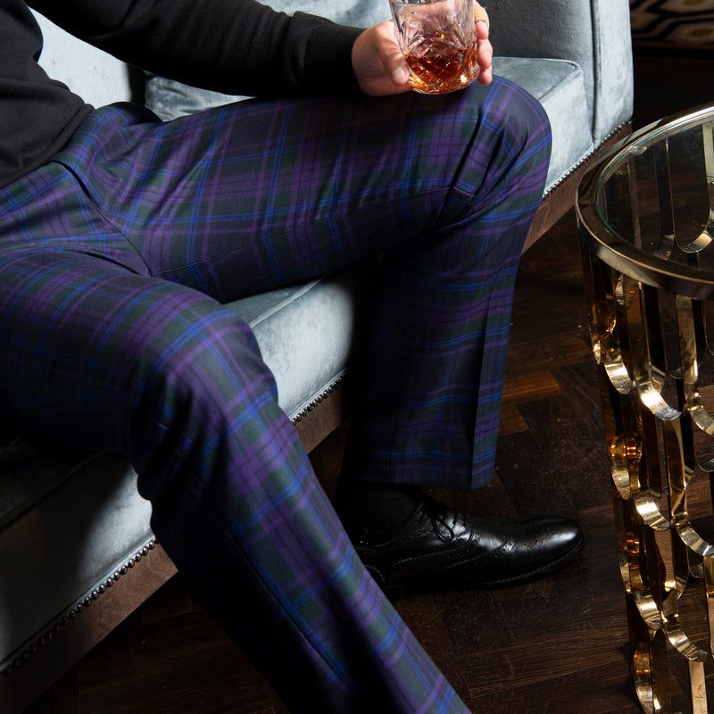 Bisset Tartan Plaid Men Short