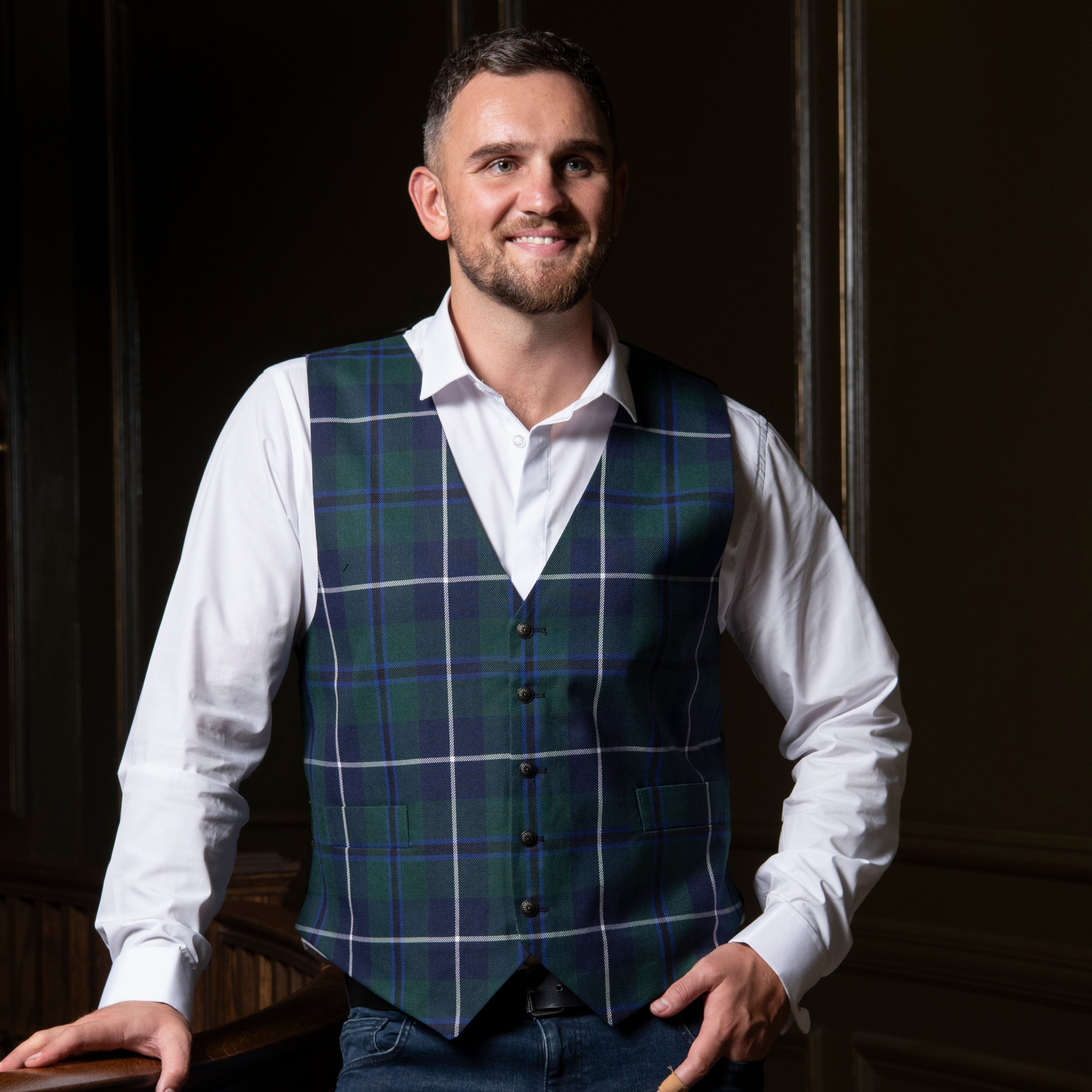 Mens Tartan Waistcoat – Douglas