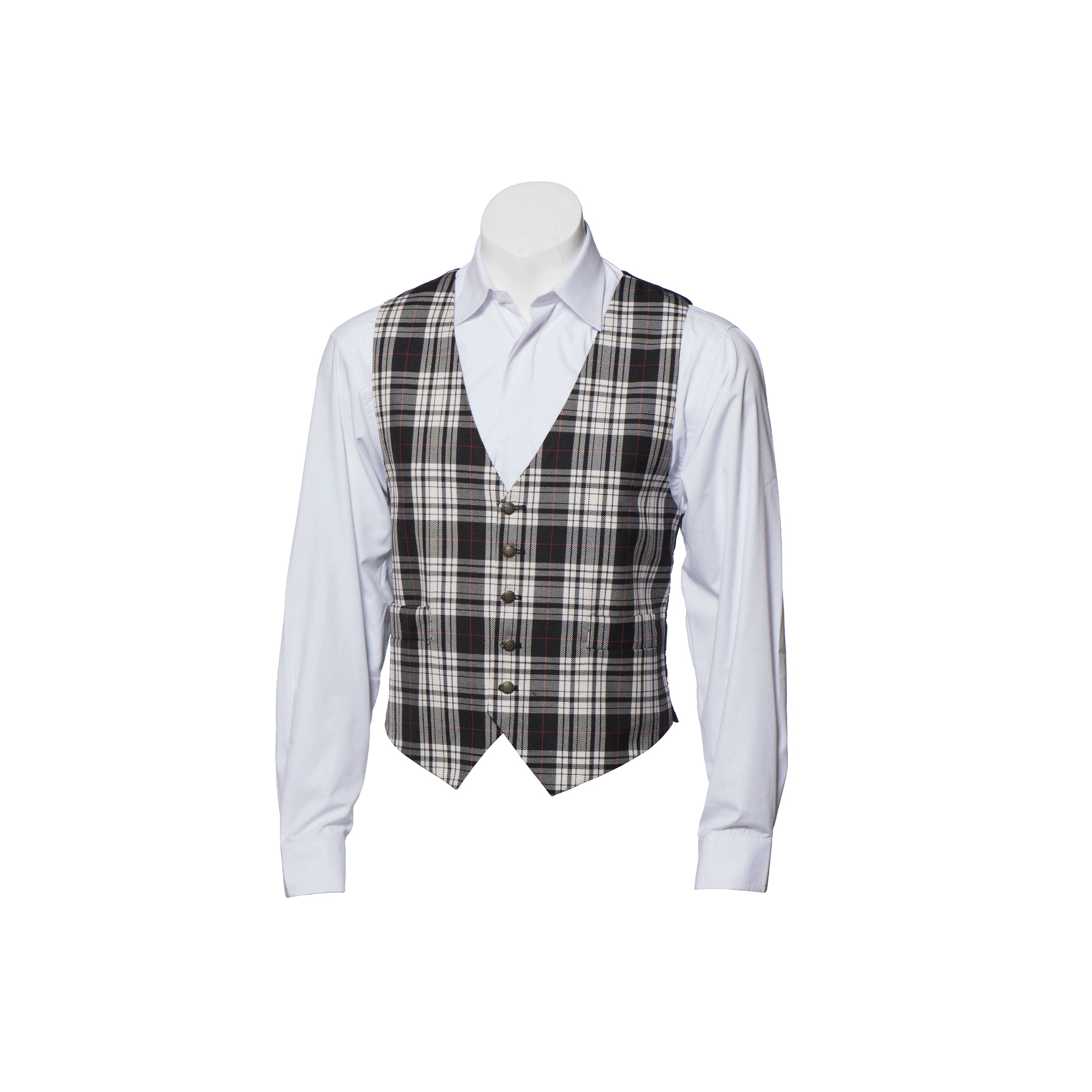 MENS TARTAN WAISTCOAT – MENZIE DRESS